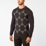 Khrisalis Star Sweater // Black (L)