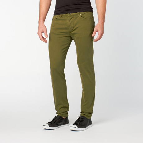 Superbia Trousers // Olive + Green (32)