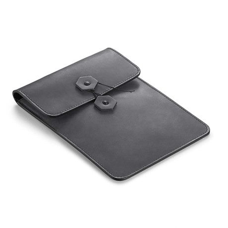 Irk Leather iPad Mini Case // Grey