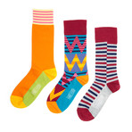 Coastline Freestyle Socks // Pack of 3