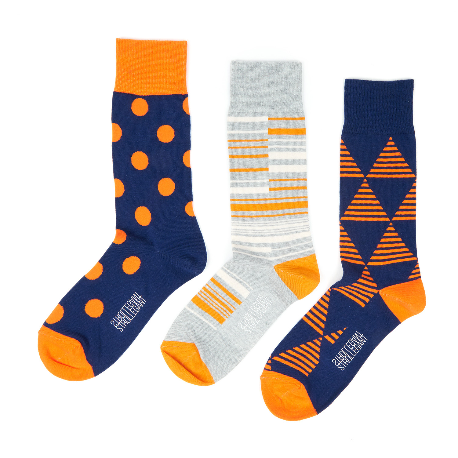 Top Floor Executive Socks // Pack of 3 - Strollegant Socks - Touch of ...