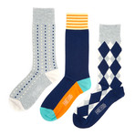 First Class Aristocrat Socks // Pack of 3