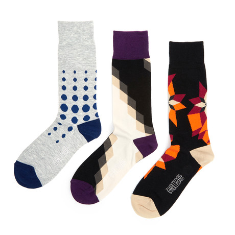 Radical Reaction Socks // Pack of 3