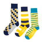 Commander Challenger Socks // Pack of 3