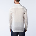 Criterion Longsleeve Woven // Off White (S)