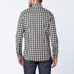 Shaffer Longsleeve Woven // Black + White Gingham (S)