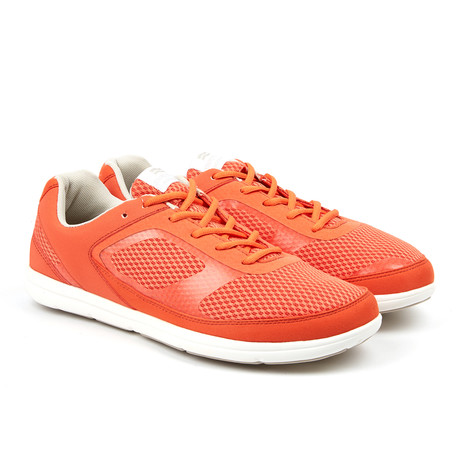 Interval 3 Sneaker // Orange + White (US: 7)