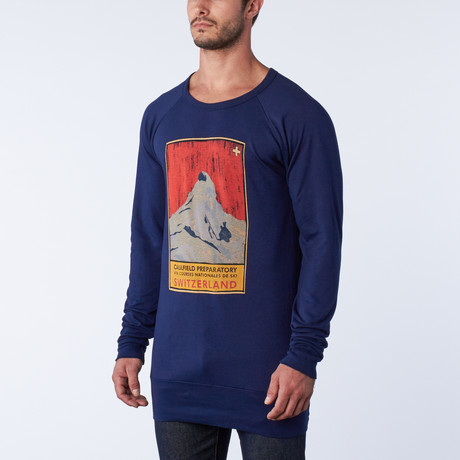 Nationales Sweatshirt // Dark Navy (S)