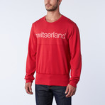 La Suisse Sweatshirt // Red (S)