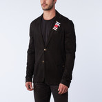 Hedi Cotton Blazer // Black (US: 36R)
