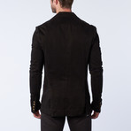 Hedi Cotton Blazer // Black (US: 36R)