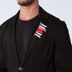 Hedi Cotton Blazer // Black (US: 36R)