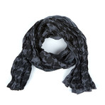 Scarf // Black + Grey