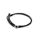 Double Wrap Bracelet (Black)