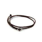 Double Wrap Bracelet (Black)