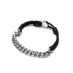 Fishtail Chain Bracelet (Indigo)