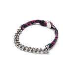 Fishtail Chain Bracelet (Indigo)