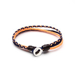 Triple Strand Bracelet (Indigo)