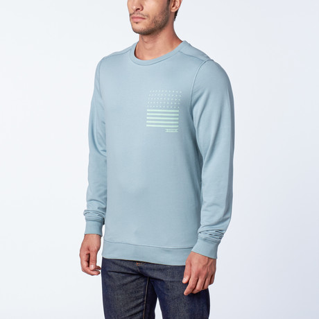 Trademark Crew Fleece // Blue (S)