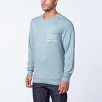 Trademark Crew Fleece // Blue (S)