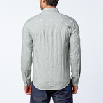 Jimmey Long-Sleeve Woven Shirt // Platinum (XL)