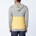 Baja Zip-Up Hooded Fleece // Grey (M)