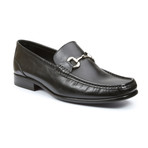 Flayton Moc Toe Loafer // Black (US: 8.5)