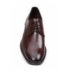 Alton Plain Toe Leather Oxford // Bordo (US: 10.5)