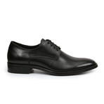 Alton Plain Toe Leather Oxford // Black (US: 7)