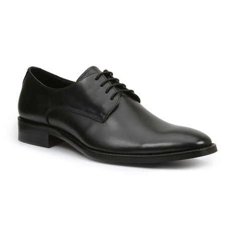 Alton Plain Toe Leather Oxford // Black (US: 7)