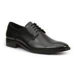 Alton Plain Toe Leather Oxford // Black (US: 7)