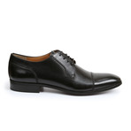 Mastro Classic Cap-Toe Oxford // Black (US: 10.5)