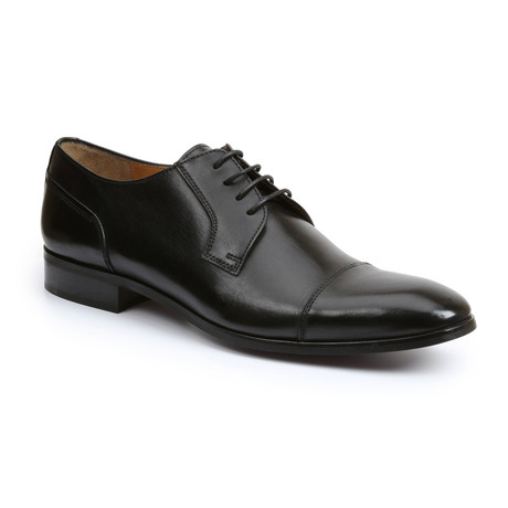 Mastro Classic Cap-Toe Oxford // Black (US: 7)