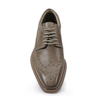 Risque Medallion Wingtip Oxford // Gray (US: 7)