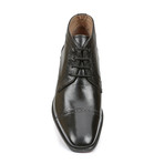 Duran Semi-Brogue Dress Shoe // Black (US: 11)