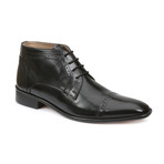 Duran Semi-Brogue Dress Shoe // Black (US: 11)