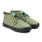 Cypress Puffy Sneaker // Expedition Green + Really Black (US: 7)