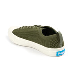 The Phillips Knit Sneaker // Expedition Green + Picket White (US: 8)