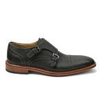 Rapide Leather Captoe Monkstrap // Black (US: 9)