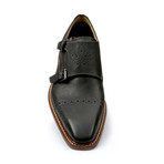 Rapide Leather Captoe Monkstrap // Black (US: 9)