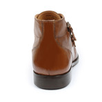 Montrose Double Monkstrap Boot // Tan (US: 10.5)