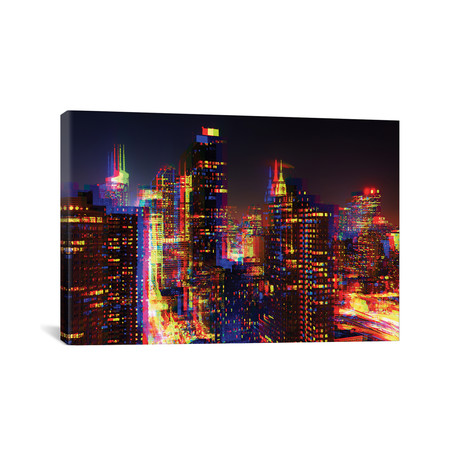 After Twitch Series // NYC // Canvas Print (18"H x 26"L x 0.75"D)