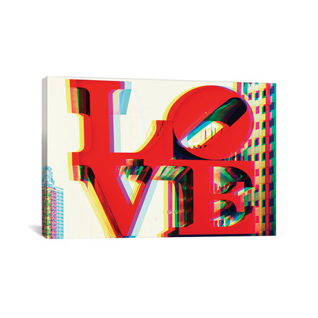 After Twitch Series // Love // Canvas Print (40"H x 60"L x 1.5"D)