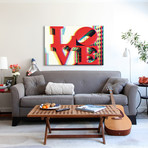 After Twitch Series // Love // Canvas Print (40"H x 60"L x 1.5"D)