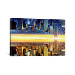 Double Sided Series // NYC // Canvas Print (18"H x 26"L x 0.75"D)