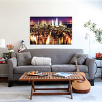 Urban Stretch Series // Manhattan Buildings (18"W x 26"H x 0.75"D)