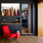 Urban Stretch Series // Chrysler Building // Canvas Print (18"H x 26"L x 0.75"D)