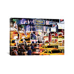 NYC by NYC Series // Times Square // Canvas Print (18"H x 26"L x 0.75"D)