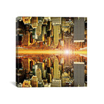 Double Sided Series // Manhattan // Canvas Print (18"H x 18"L x 0.75"D)