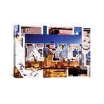 NYC by NYC Series // Manhattan Buildings // Canvas Print (26"H x 40"L x 0.75"D)